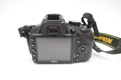 Nikon D3200 DSLR Camera + 18-55mm Lens | Good Refurbished | 12M Warranty UK