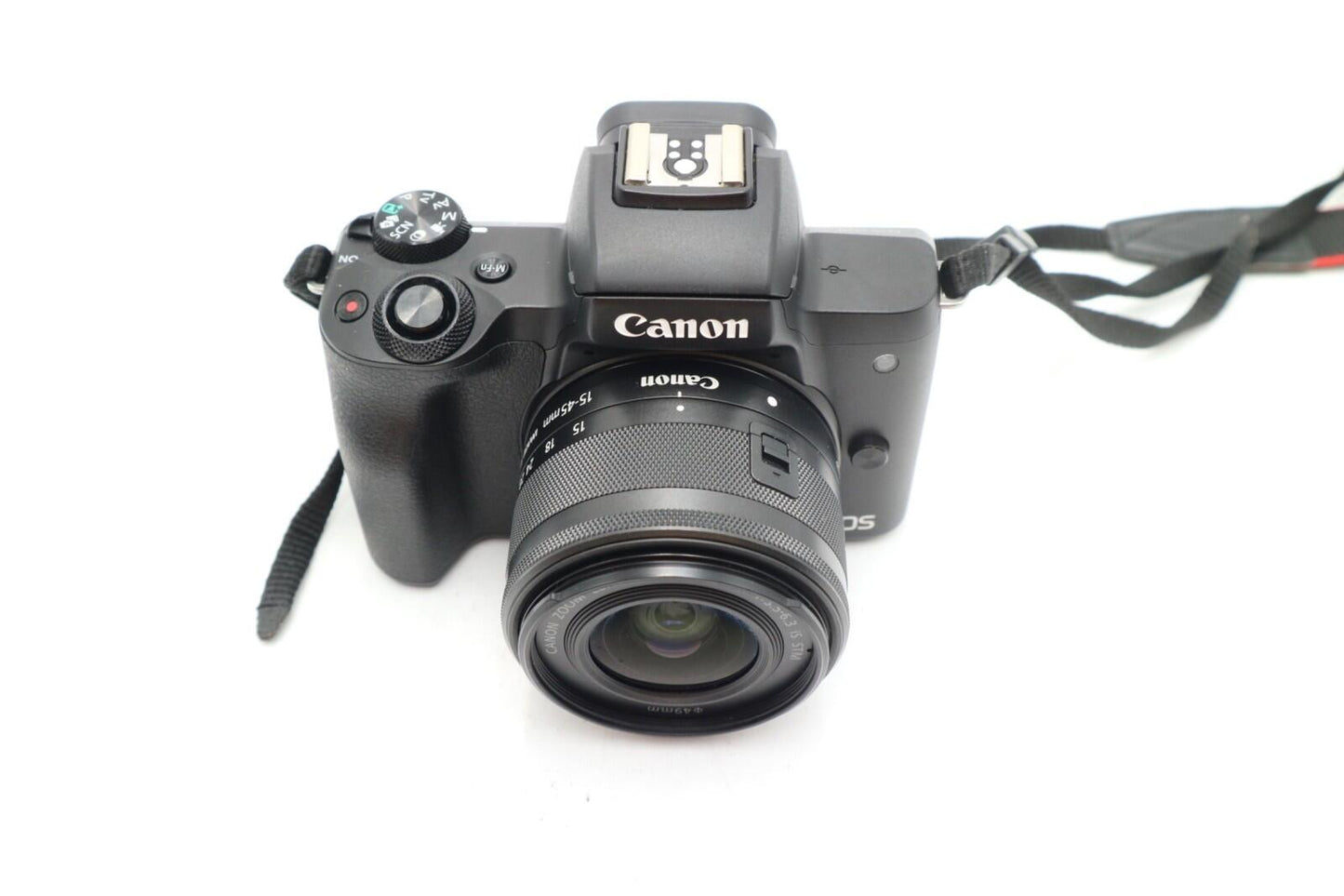 Canon M50 24MP Camera kit with 15-45mm STM Lens, S. Count 3000, 1 Year Warranty