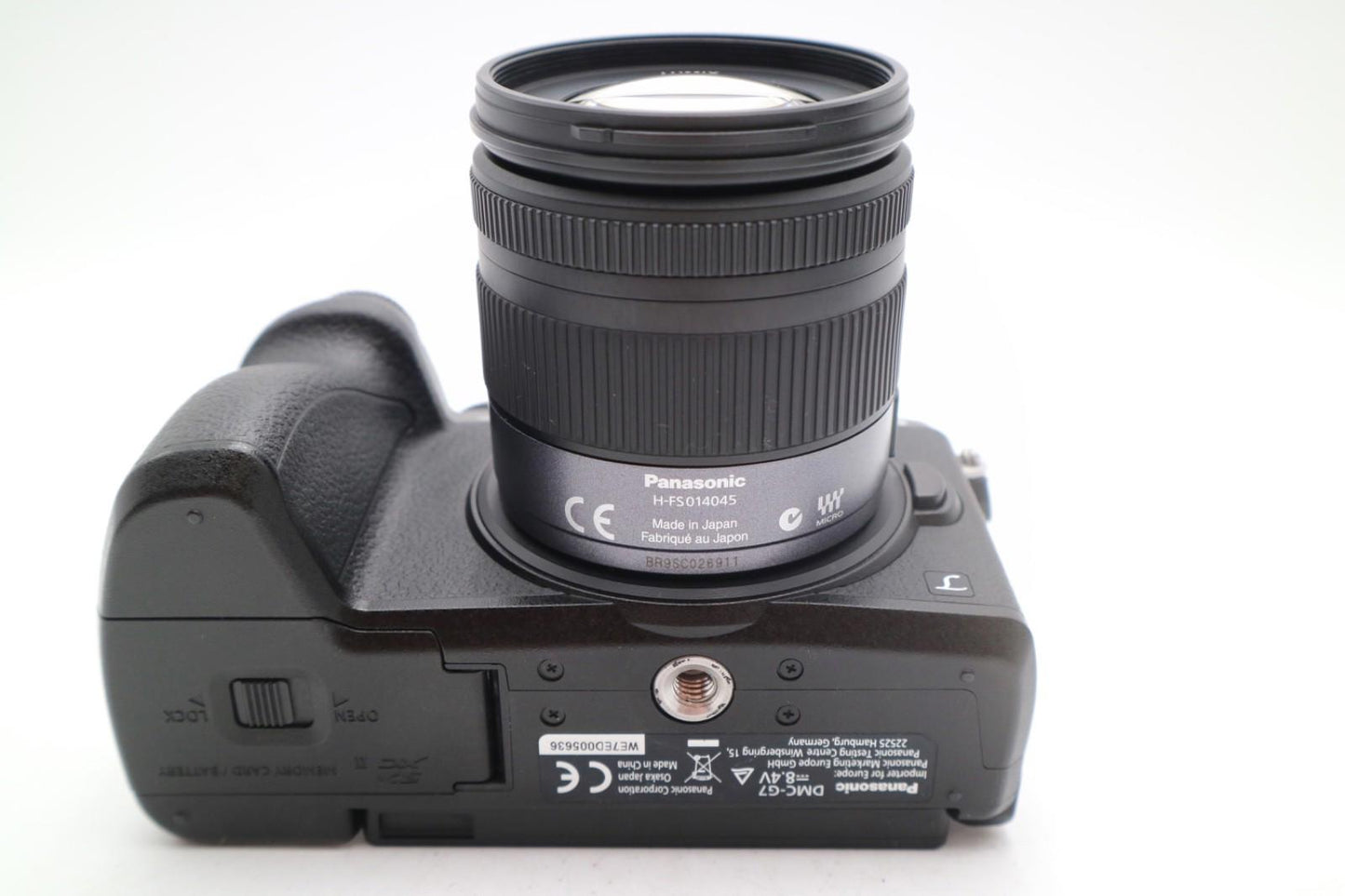 Panasonic G7 Mirrorless Camera 16MP with 14-45mm, Shutter Count 1264 REFURBISHED