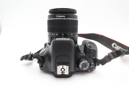 Canon 550D DSLR Camera 18.0MP with 18-55mm, Shutter Count 9319 Good REFURBISHED