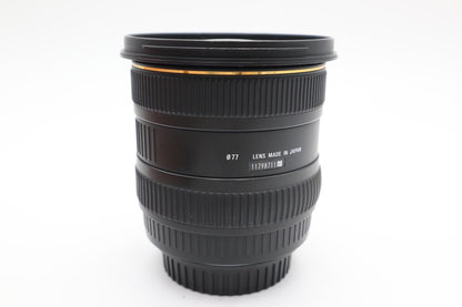 Sigma 10-20mm Lens F4-5.6 EX HSM DC AF Wide Angle for Canon, Good Condition