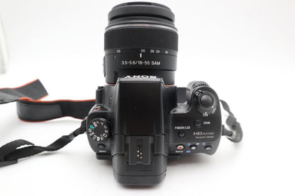 Sony A37 Camera DSLR 16.1MP with 18-55mm, Shutter Count 7396, Good REFURBISHED