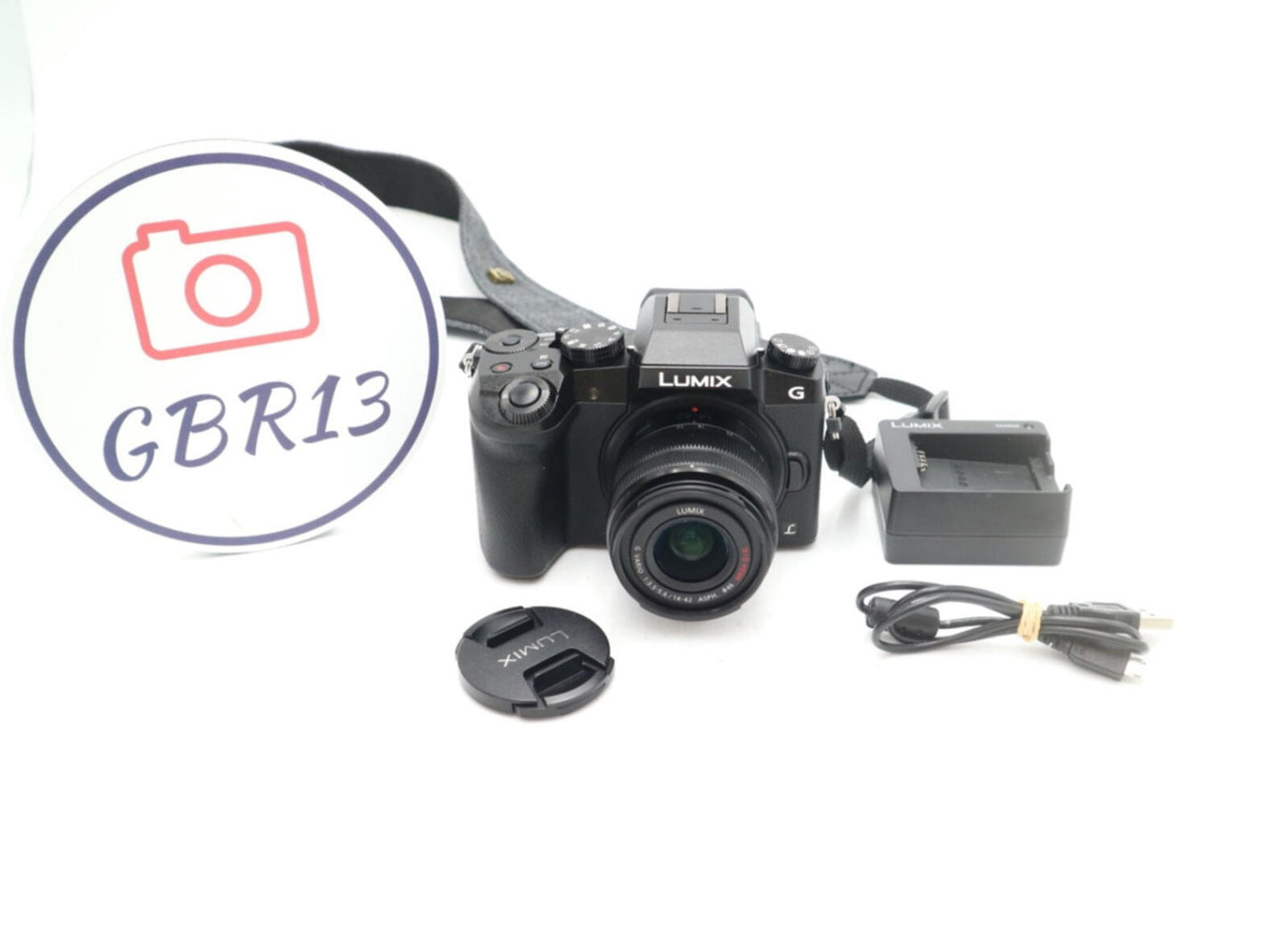Panasonic G7 Mirrorless Camera 16MP with 14-42mm, Shutter Count 3370 REFURBISHED