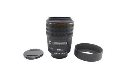 Sigma 105mm Macro Lens f/2.8 EX DG, Close-Up, Pentax K-Mount, V.G. REFURBISHED