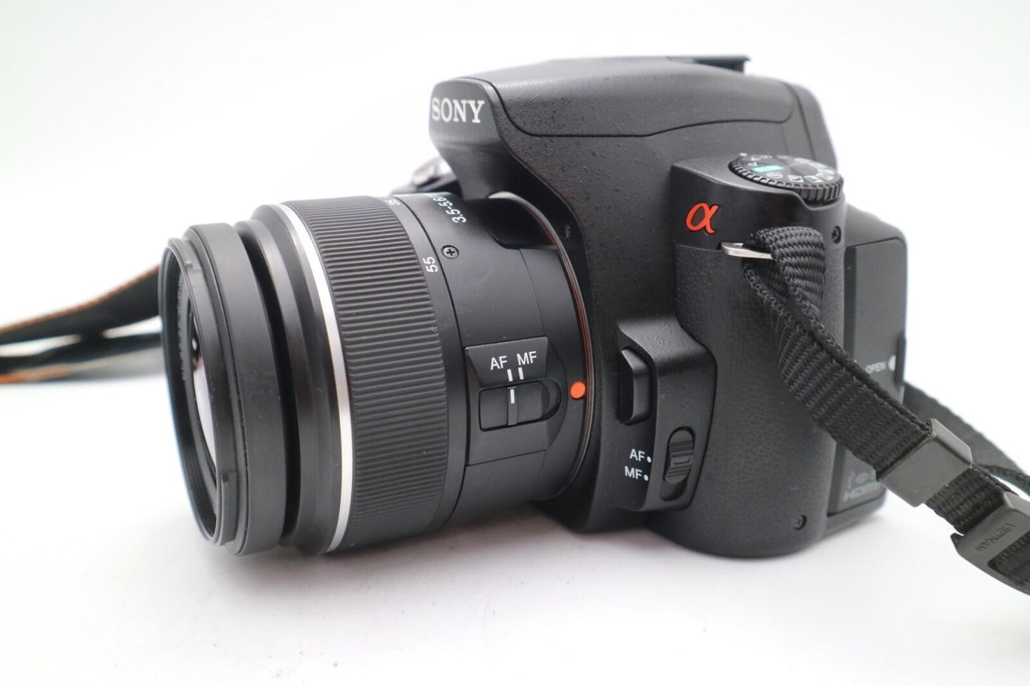 Sony Alpha A290 Camera DSLR 14.2MP with 18-55mm, Shutter Count 4293, Good Cond.