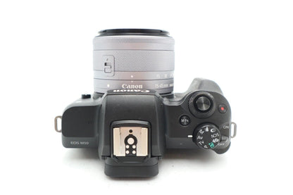 Canon EOS M50 24.0MP Camera kit with Canon 15-45mm STM Lens, 1 Year Warranty