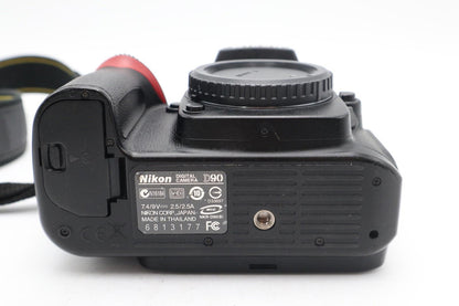 Nikon D90 DSLR Camera 12.3MP Body Only, Shutter Count 14694, Good Condition