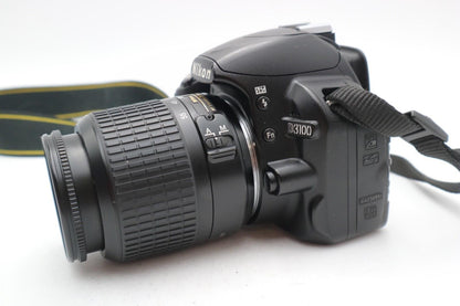 Nikon D3100 DSLR Camera + Nikon 18-55mm Lens | Good Refurbished | 12M Warranty