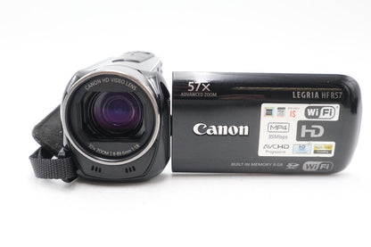 Canon Legria HF R57 Camcorder, FULL HD,  57X Zoom, Wi-Fi, Good Condition