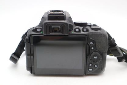 Nikon D5600 24MP Camera DSLR with 18-55mm, Shutter Count 9346, V. Good Condition