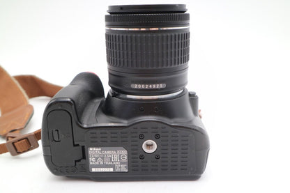 Nikon D3300 DSLR Camera 24.2MP with 18-55mm 1 Year Warranty, Very Good Condition