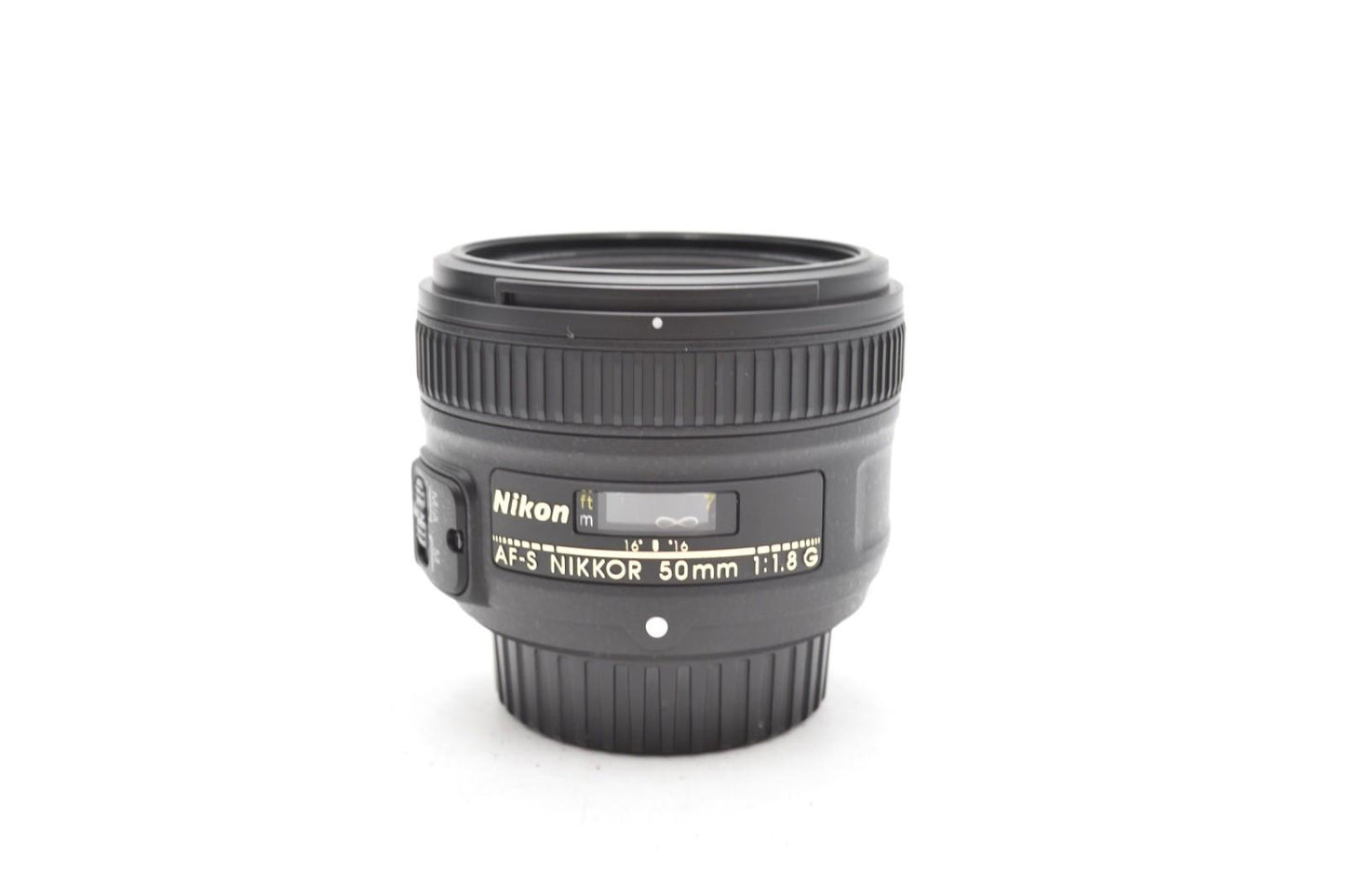 Nikon 50mm Prime Lens F/1.8 G Nikkor AF-S, Very Sharp Portrait, Good REFURBISHED