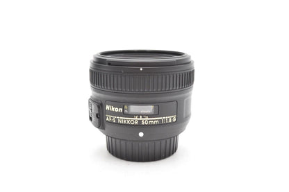 Nikon 50mm Prime Lens F/1.8 G Nikkor AF-S, Very Sharp Portrait, Good REFURBISHED