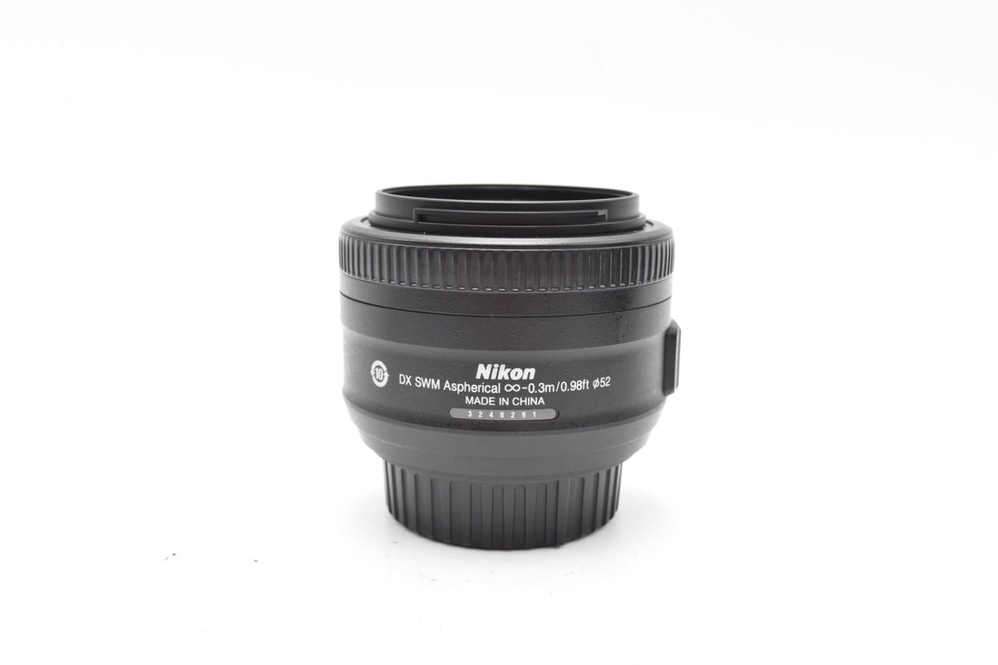 Nikon 35mm Prime Lens F1.8G AF-S DX SWM Very Sharp Portrait, Good REFURBISHED