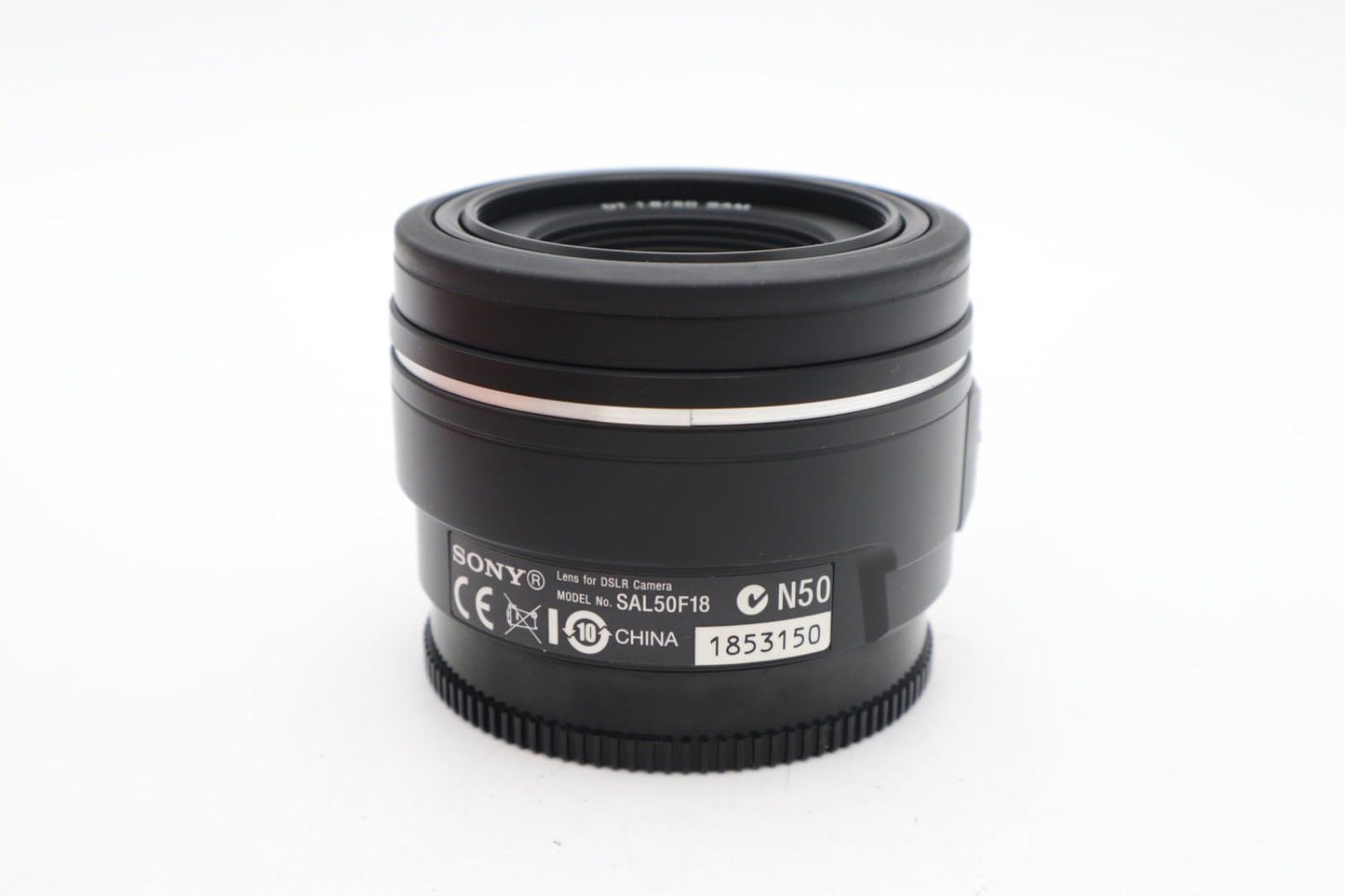 Sony 50mm Prime Lens F1.8 DT SAM For Sony A-Mount SAL50F18, V. Good REFURBISHED