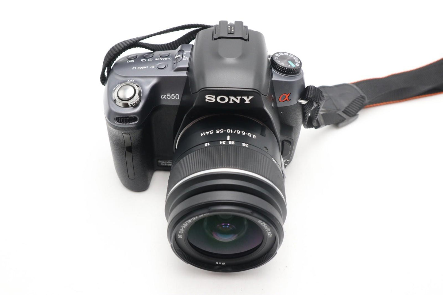 Sony A550 DSLR Camera 14.2MP with 18-55mm Lens, Shutter Count 3326, Good Cond.