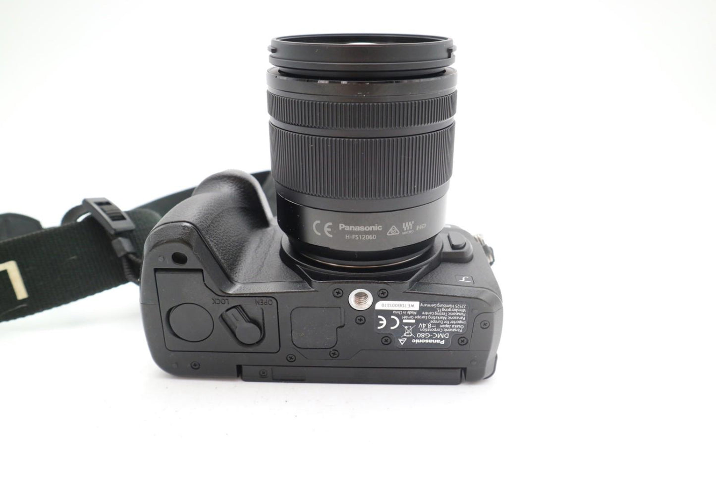 Panasonic G80 Mirrorless Camera 16MP with 12-60mm Shutter Count 3850 REFURBISHED