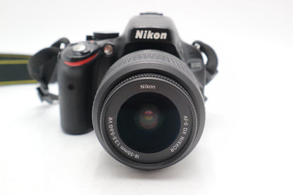 Nikon D5100 DSLR Camera + 18-55mm Lens | Refurbished | 12M Warranty