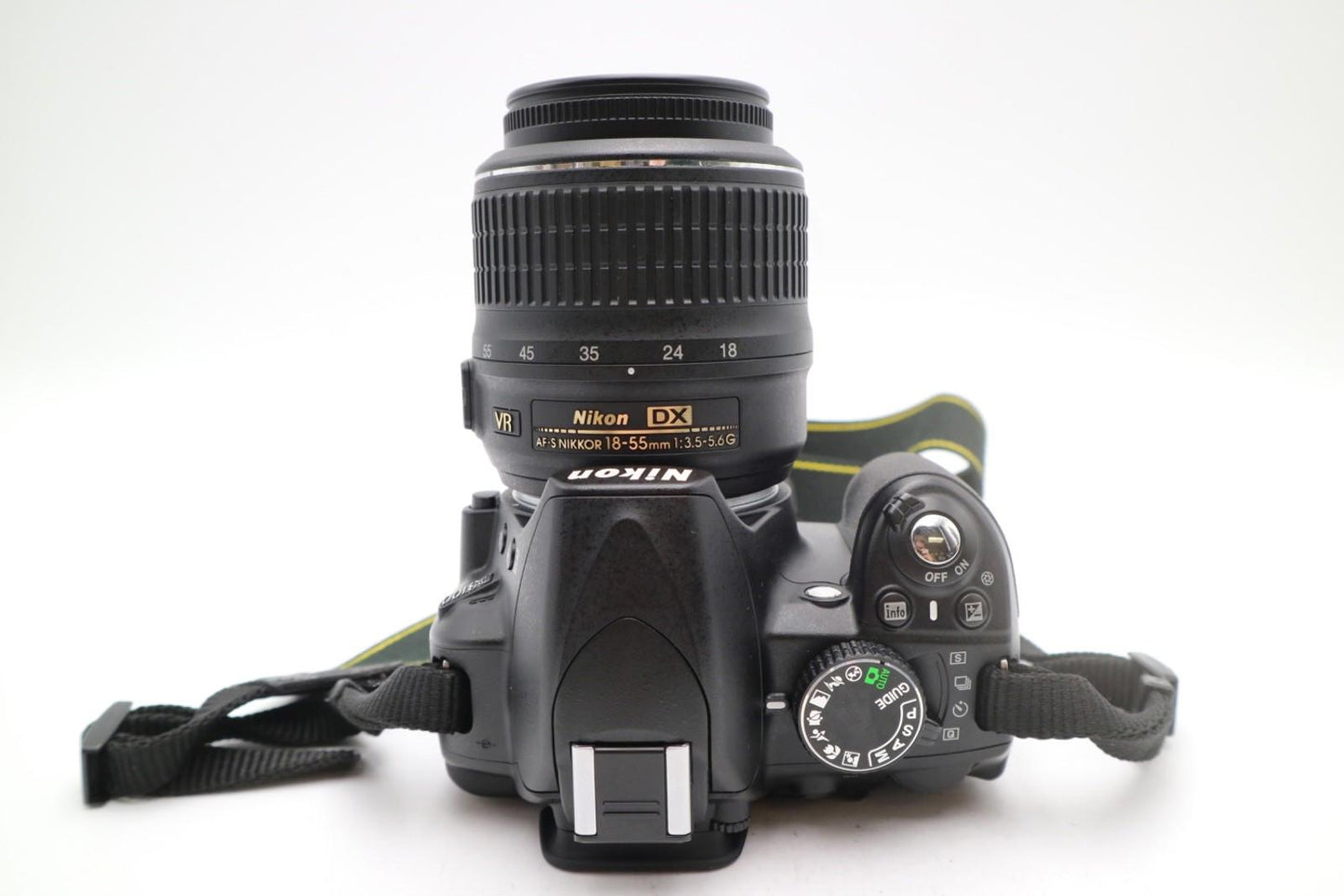 Nikon D3100 DSLR Camera 14.2MP with 18-55mm, Shutter Count 3484, G. REFURBISHED