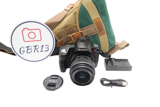 Sony Alpha A290 Camera DSLR 14.2MP with 18-55mm, Shutter Count 4293, Good Cond.