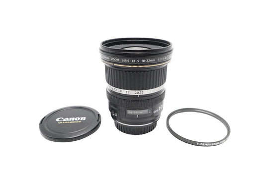 Canon 10-22mm Wide-Angle Lens f/3.5-4.5 USM, Ultra Sonic Motor, Good REFURBISHED