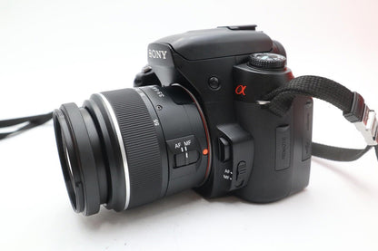 Sony A450 DSLR Camera 14.2MP with 18-55mm, Shutter Count 1654, Good Condition