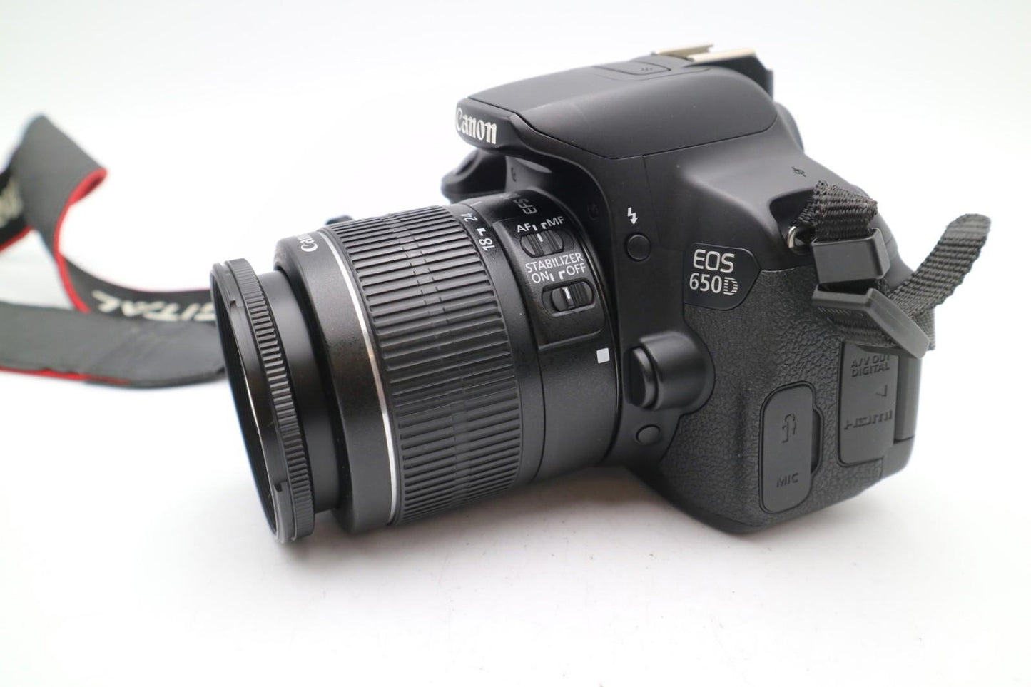 Canon 650D DLSR Camera 18.0MP with Canon 18-55mm, Shutter Count 10466, Good Cond