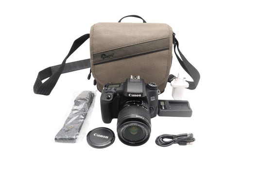 Canon 760D Camera DSLR 24.2MP with 18-55mm, Shutter Count 25672, Fair Condition