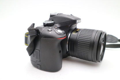 Nikon D5300 24.2MP Camera DSLR with 18-55mm, Shutter Count 8723, Good Condition