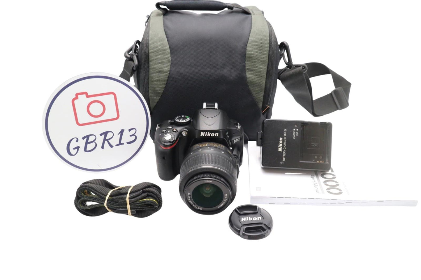 Nikon D5100 DSLR Camera 16.2MP with 18-55mm, Shutter Count 6933, Good Condition