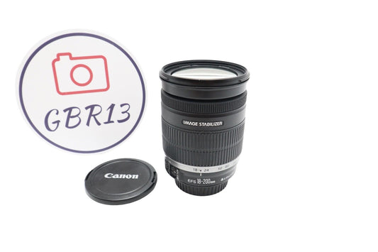 Canon 18-200mm Lens F/3.5-5.6 EF-S IS Stabilised All Around, V. Good REFURBISHED