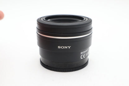 Sony 50mm Prime Lens F1.8 DT SAM For Sony A-Mount SAL50F18, V. Good REFURBISHED