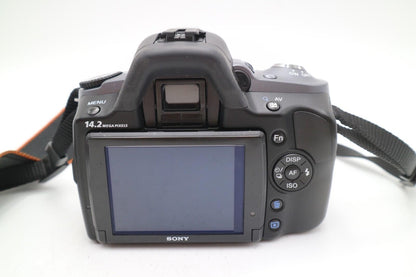 Sony A380 DSLR Camera 14.2MP with 18-55mm, Shutter Count 1142, Good Condition