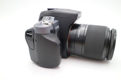 Sony A330 DSLR Camera 10.2MP with 18-55mm Lens, Shutter Count 1662, Good Cond.