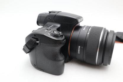 Sony A37 Camera DSLR 16.1MP with 18-55mm, Shutter Count 7396, Good REFURBISHED