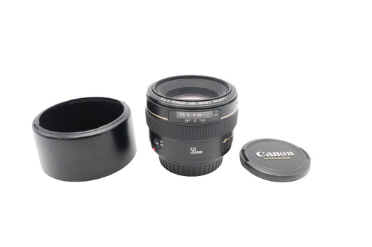 Canon 50mm Prime Lens f/1.4 USM Sharp, Portrait, Full Frame, V. Good REFURBISHED