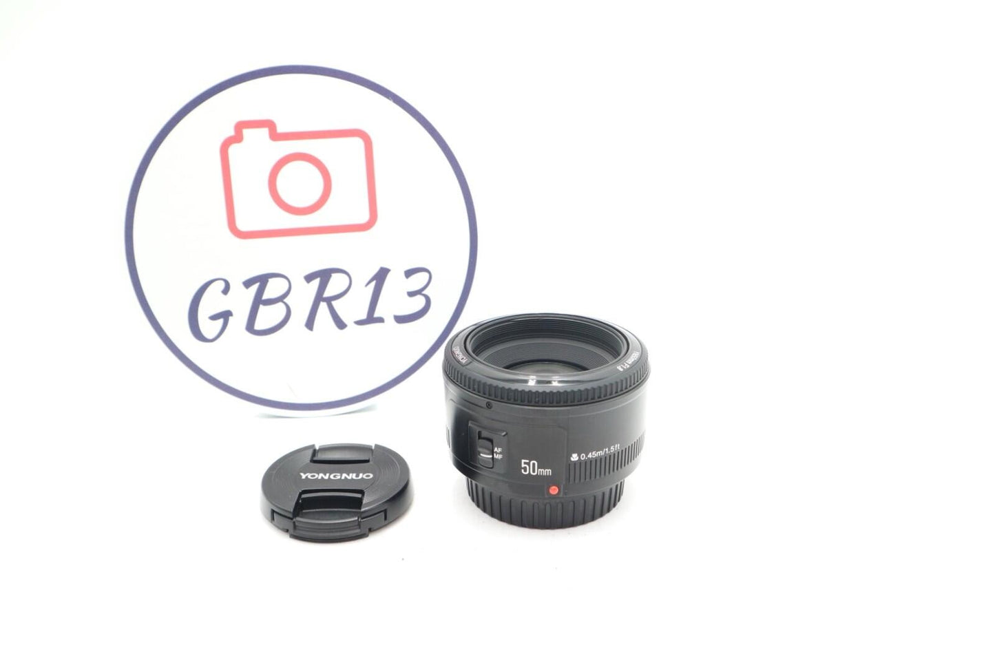 Yongnuo 50mm Prime Lens F/1.8 AF-S for Canon EF Mount Cameras, V. Good Condition