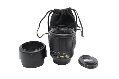 Nikon Nikkor 55-200mm Lens F/4-5.6 AF-S DX ED Stabilised, V. GOOD REFURBISHED