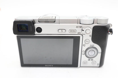 Sony A6300 Mirrorless Camera 24.3MP with 16-50mm, S. Count 1307 V.G. REFURBISHED