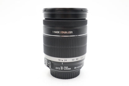 Canon 18-200mm Lens F/3.5-5.6 EF-S IS Stabilised All Around, V. Good REFURBISHED
