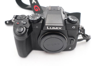 Panasonic G80 4K Mirrorless Camera 16MP Body Only Shutter Count 491, REFURBISHED