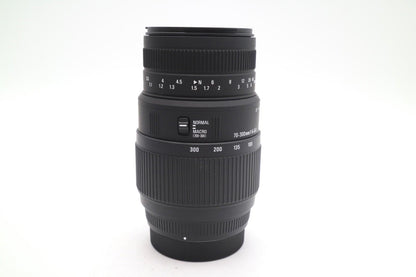 Sigma 70-300mm Telephoto Lens f/4-5.6 DG Zoom Macro for Sony, Fair Condition