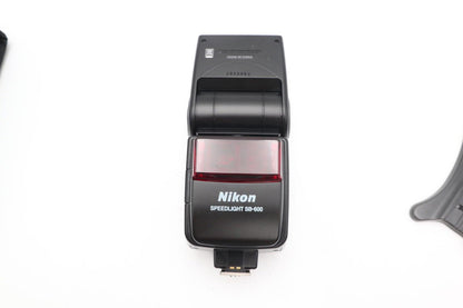 Nikon Speedlight SB-600 Flash, SB600, Shoe Mount, i-TTL , Very Good Condition