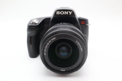 Sony Alpha A290 Camera DSLR 14.2MP with 18-55mm, Shutter Count 7573, Good Cond.