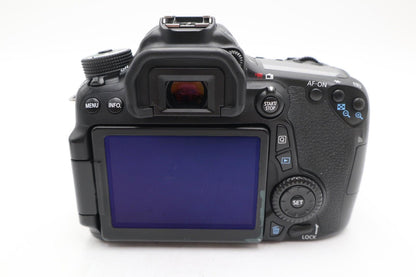 Canon 70D DSLR Camera 20.2MP with 18-55mm, Shutter Count 20817, Good Condition