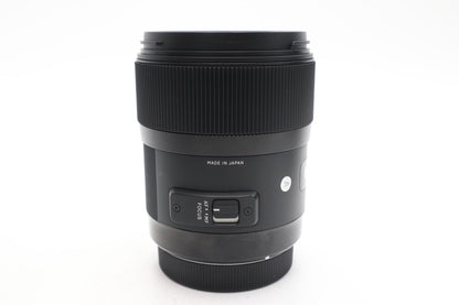 Sigma 35mm F1.4 Prime Lens DG HSM Art for Canon EF, Full Frame, Good REFURBISHED