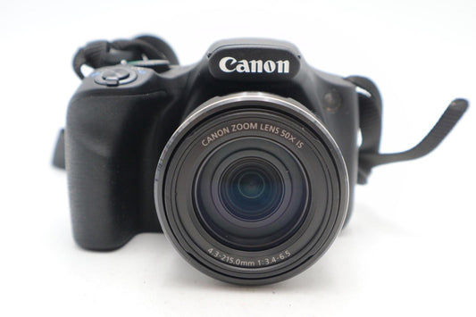 Canon SX540 HS Compact Camera 20.3MP, Wi-Fi, 50X Optical Zoom, V. Good Condition
