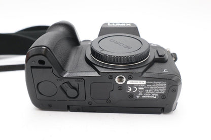 Panasonic G80 4K Mirrorless Camera 16MP Body Only Shutter Count 3883 REFURBISHED