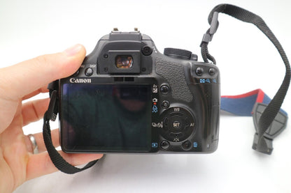 Canon 500D Camera DSLR 15.1MP with 18-55mm, Shutter Count 23768, 1 Year Warranty