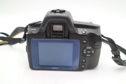Sony Alpha A290 Camera DSLR 14.2MP with 18-55mm, Shutter Count 15422, Good Cond.